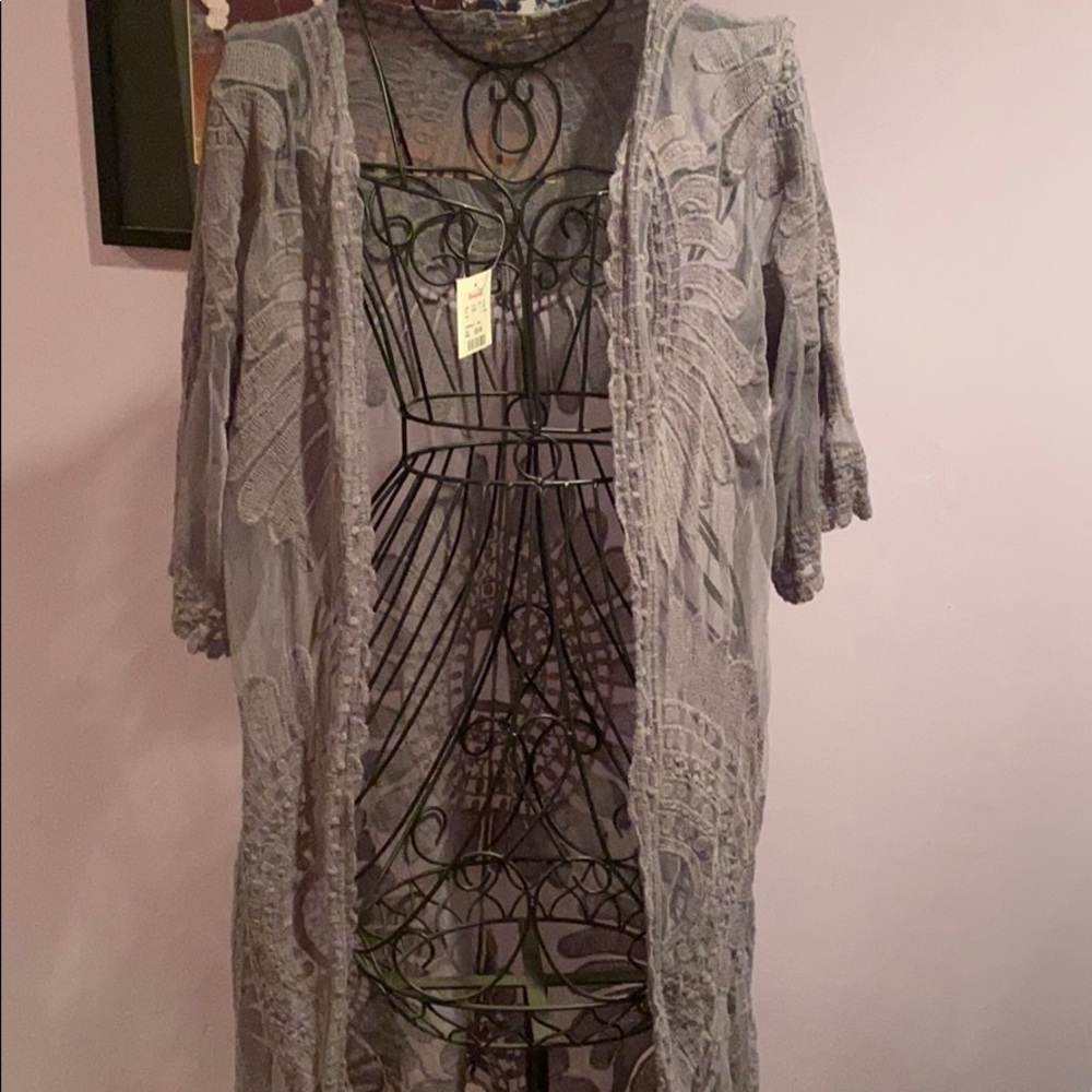 Cardigan. Worn once